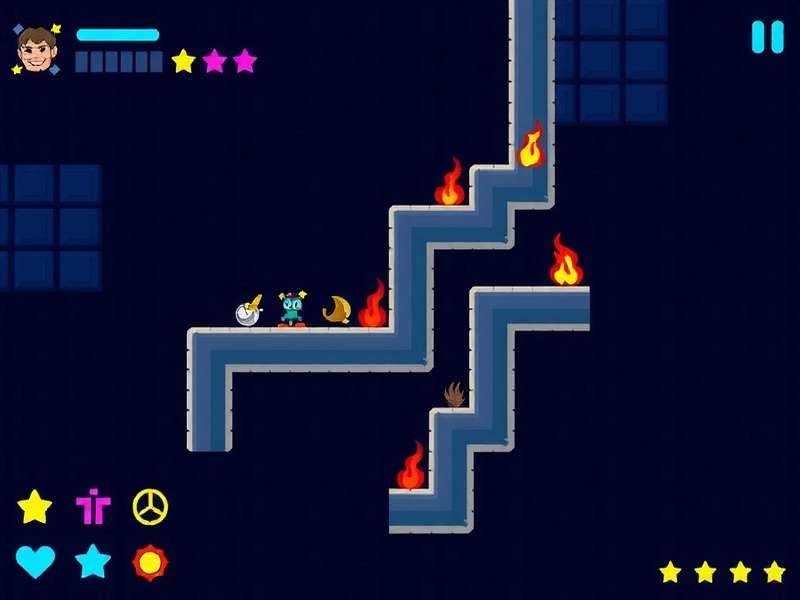 Mindful Maze gameplay showing strategy elements